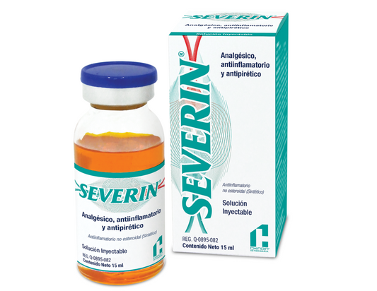 SEVERIN SOLUCION INYECTABLE 15 ML. VET