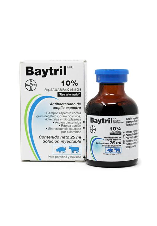 BAYTRIL INY. 10% 25 ml