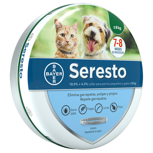 SERESTO PERROS CH y GATOS - 1 pz