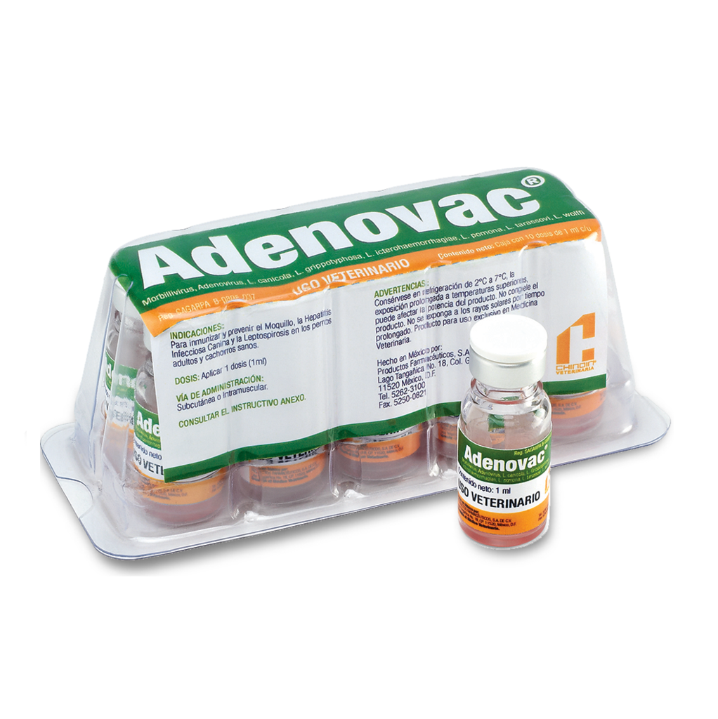 VACUNA ADENOVAC CAJA CON 10 DOSIS