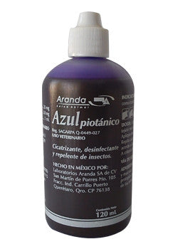 AZUL PIOTANICO - 120 ML - LÍNEA ECONÓMICA