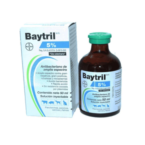 BAYTRIL INY 5% 50 ml