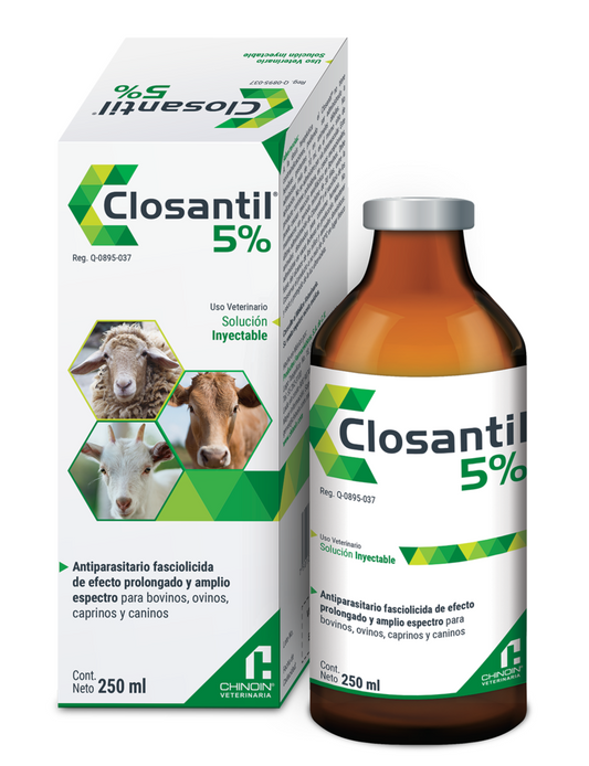 CLOSANTIL INY. 5% 250 ML.