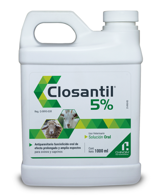 CLOSANTIL ORAL 5% 1000 ML.