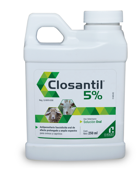 CLOSANTIL ORAL 5% 250 ML.