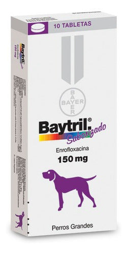 BAYTRIL FLAVOUR 150 Mg. 10 tab