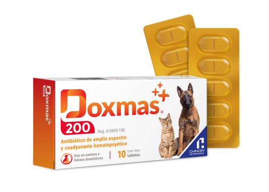DOXMAS 200 MG CAJA C/10 TABS