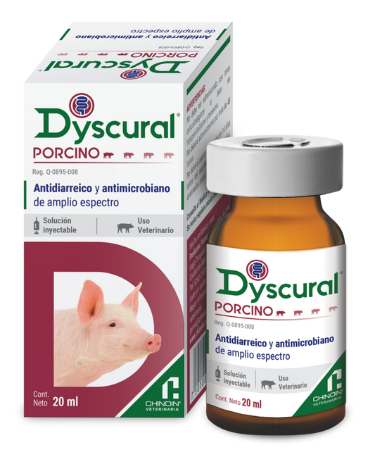 DYSCURAL PORCINO INY. 20 ML.