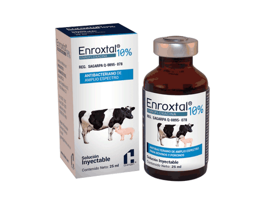 ENROXTAL SOL. INY. 10% 250 mL VET.