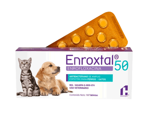 ENROXTAL TABS. 50 MG C/30 VET.