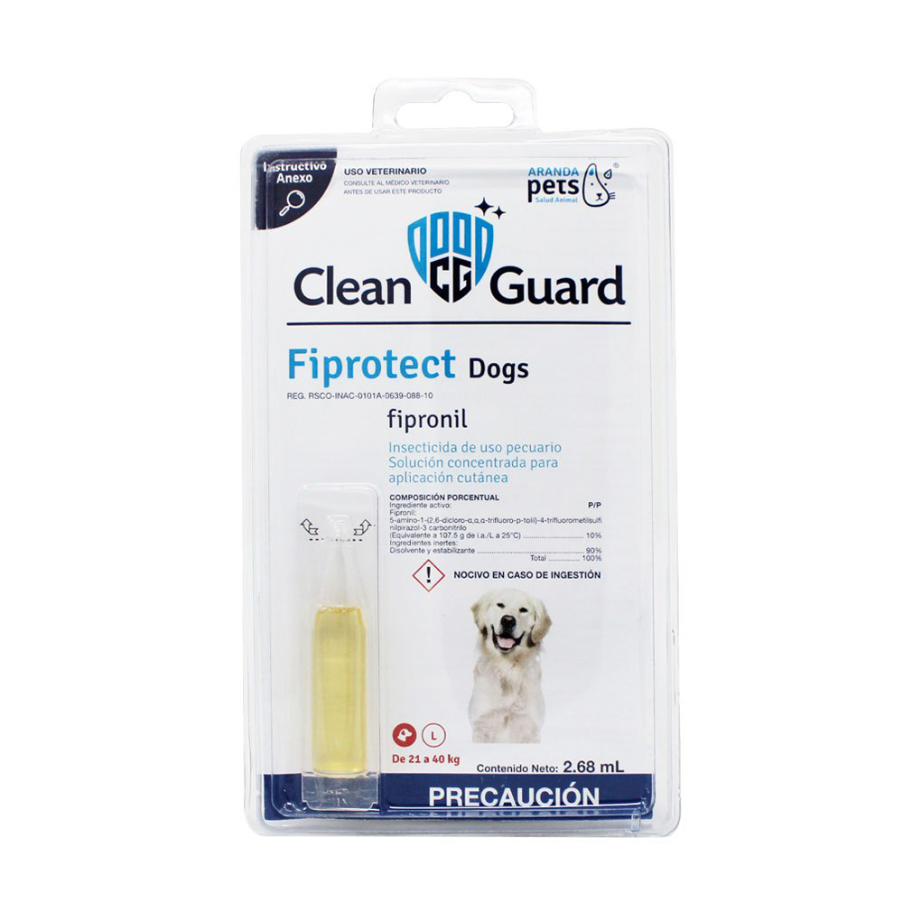 FIPROTECT CLEAN GUARD DOGS L 2.68ML*