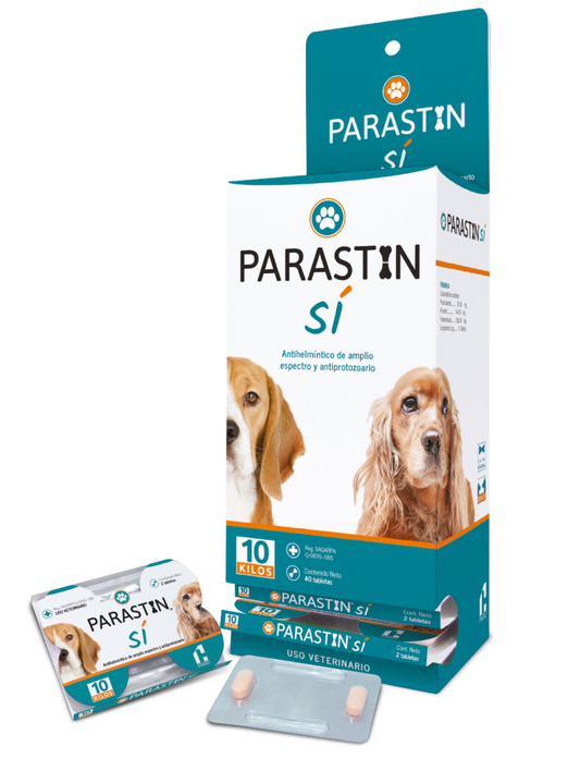 PARASTIN SI TABLETAS  C/40 VET