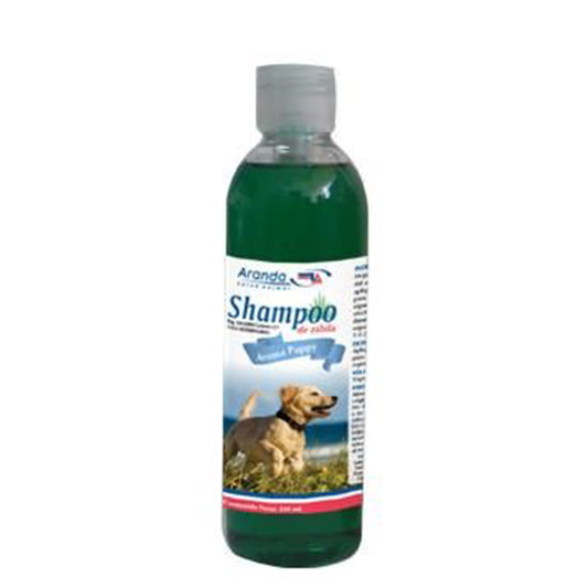 SHAMPOO DE ZABILA AROMA PUPPY 250 ML.