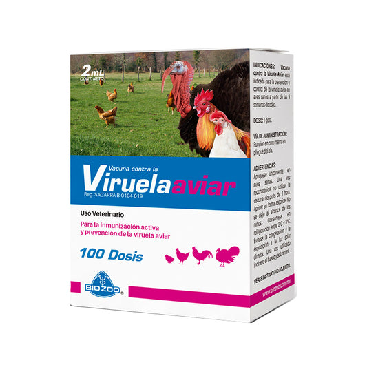 VACUNA VIRUELA AVIAR - 50 DOSIS