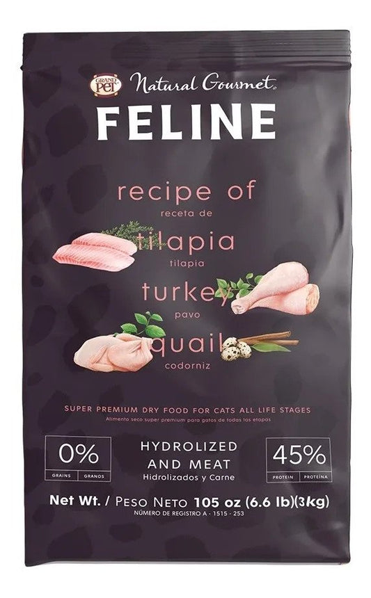 GRANDPET NATURAL GOURMET FELINE 3.0 KG